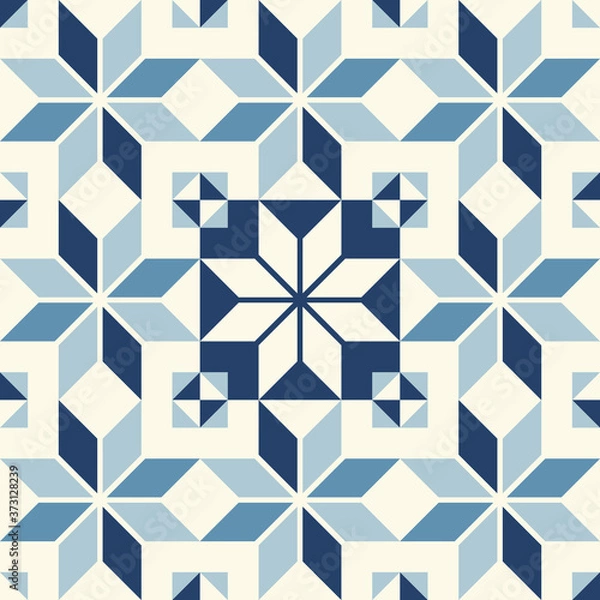 Obraz Vintage seamless wall tiles pattern