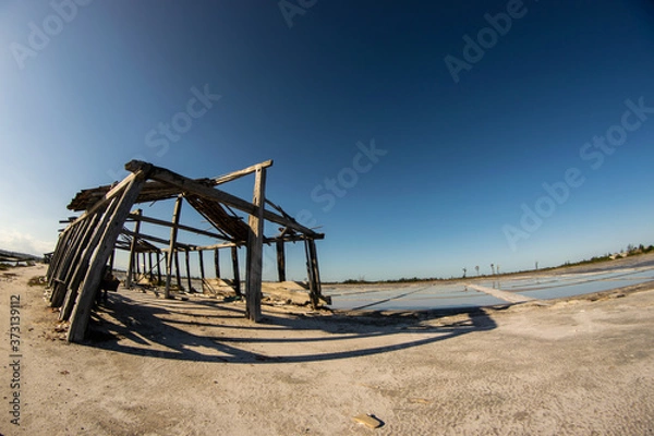 Obraz old wooden structure