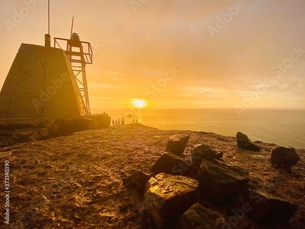 Obraz sunset over the sea
