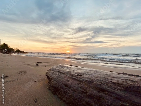 Obraz sunset on the beach