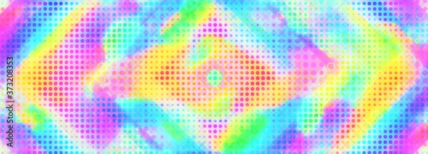 Fototapeta An abstract psychedelic grunge background image.