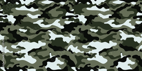 Fototapeta vector camouflage pattern for army. camouflage military pattern	