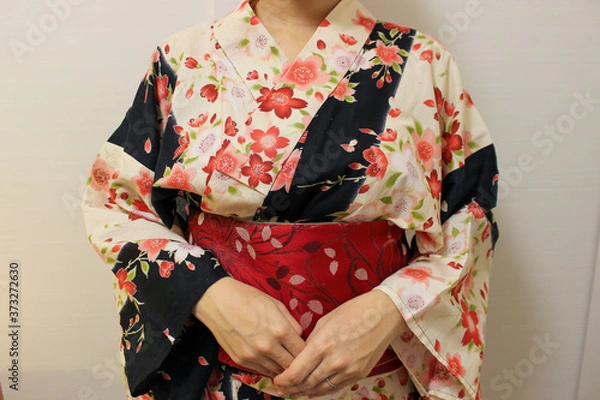 Obraz 浴衣　女性