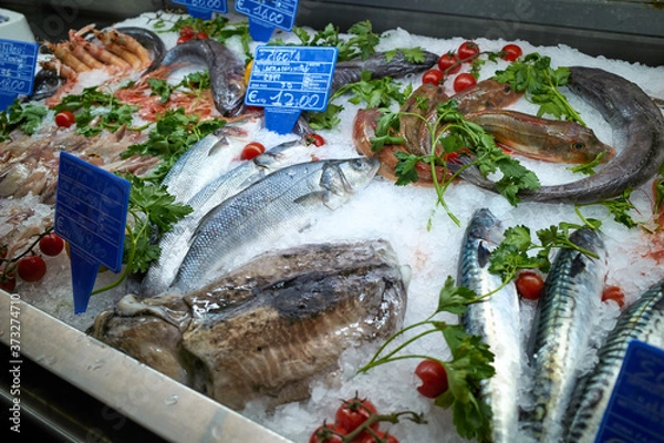 Obraz イタリアの魚市場