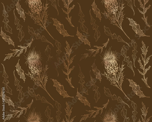 Fototapeta Paper texture background, real cardboard pattern