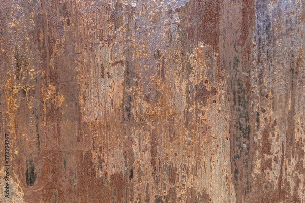 Fototapeta rusty metal texture background