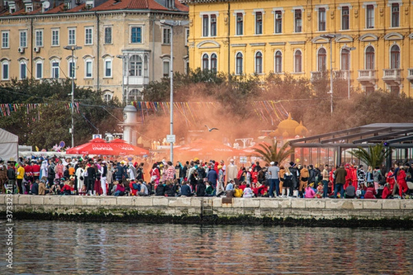 Fototapeta Carnival in Rijeka