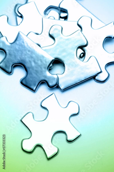 Fototapeta Puzzle pieces