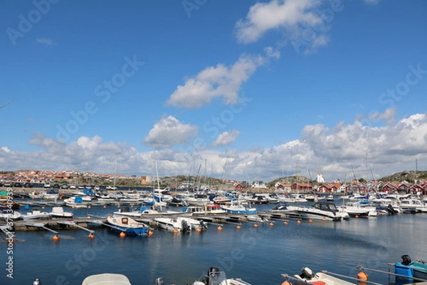 Obraz Skärhamn on the island of Tjörn in Sweden