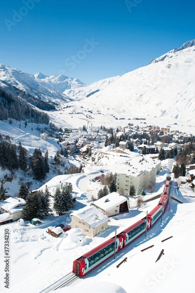 Obraz Andermatt  in winter
