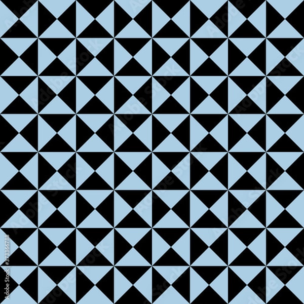 Fototapeta Checker seamless repeat pattern background