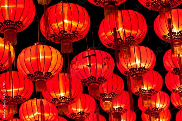 Obraz chinese traditional lantern