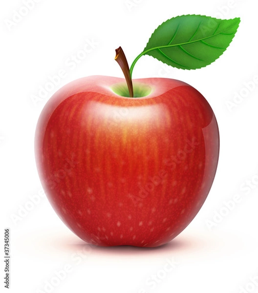 Obraz red apple