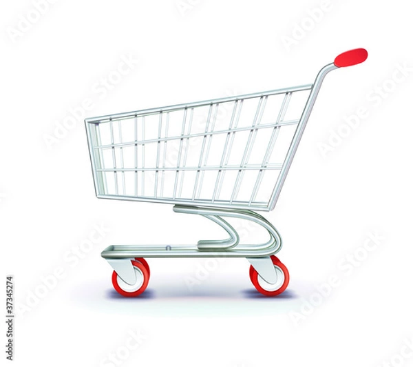 Obraz shopping cart