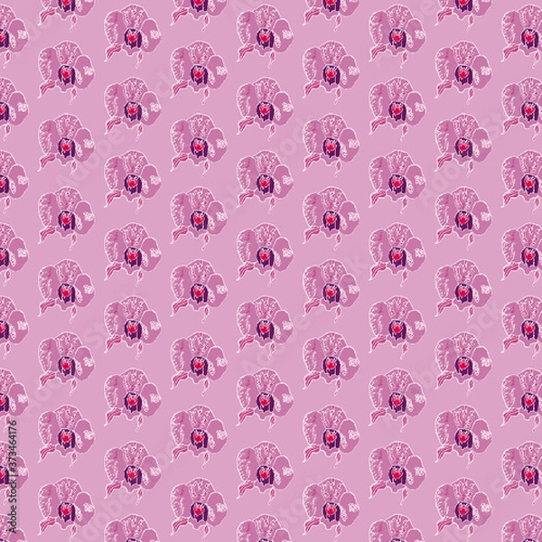 Obraz Orchids. 12" x 12"