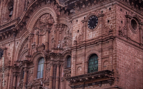Obraz The Cusco Cathedral, Peru