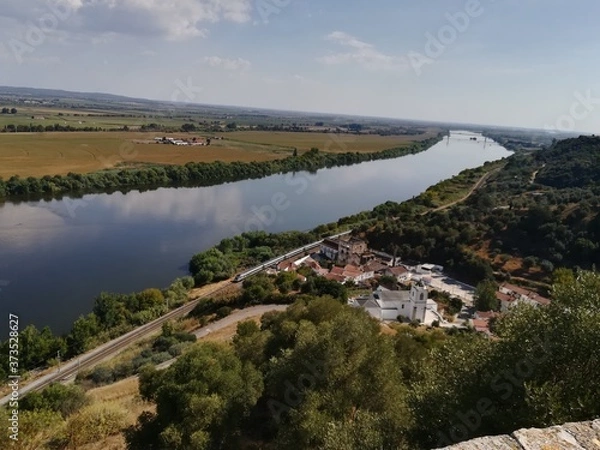 Fototapeta Rio Tejo, Santarém 
