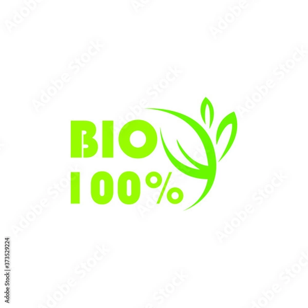 Obraz Bio Organic Vector Icon
