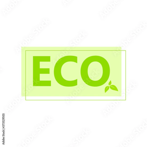 Obraz Bio Organic Vector Icon