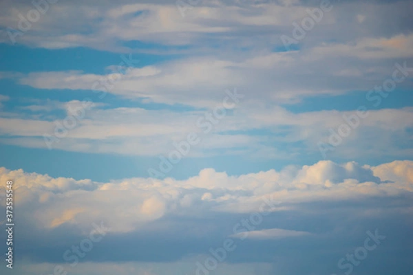 Fototapeta Dramatic view on the sky with clouds