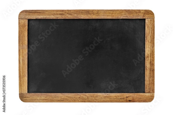 Obraz blank blackboard isolated on white
