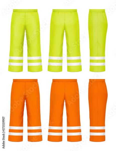 Obraz Reflective safety pants