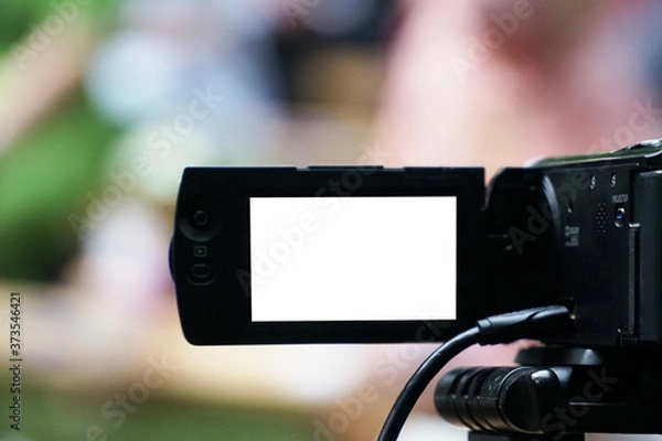 Obraz Empty Screen on Handycam