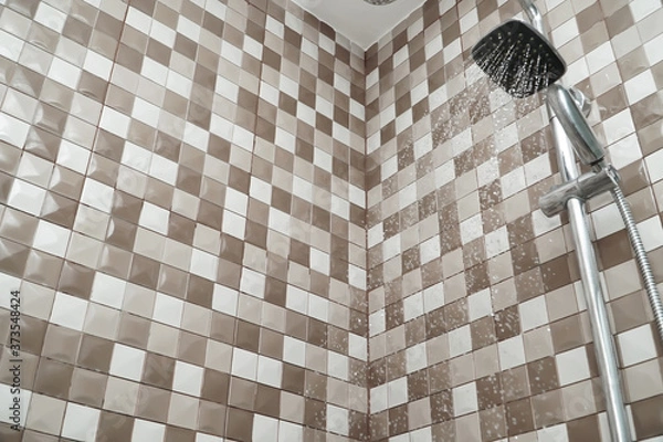 Obraz Shower with Water On