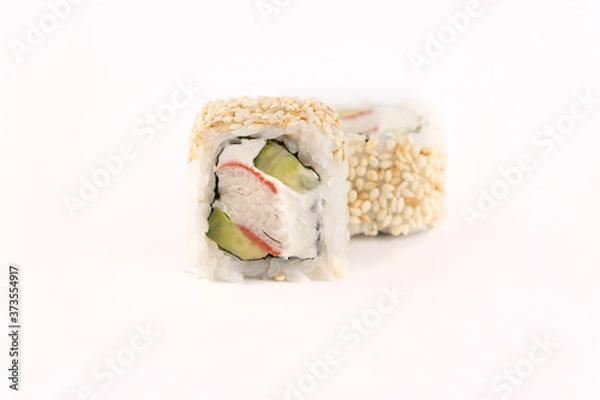 Fototapeta sushi menu