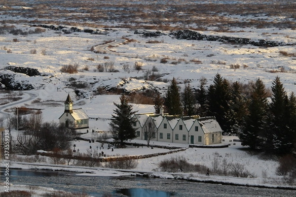 Obraz iceland village