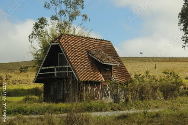 Obraz old abandoned house