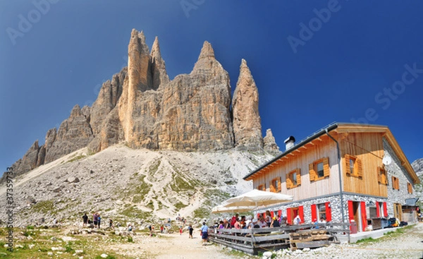Obraz Schronisko Lavaredo - Tre Cime di Lavaredo