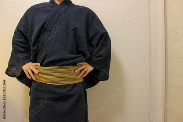 Obraz 浴衣　男性