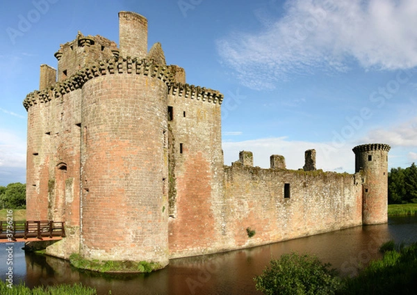 Fototapeta Caerlaverock Castle