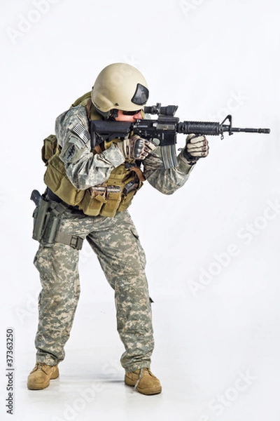 Obraz SWAT Team Officer