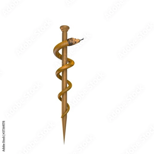 Fototapeta Äskulapstab