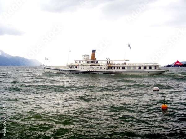 Obraz Bateau sur le léman