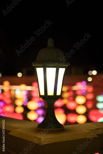 Obraz Lighting in Golden Bay, Hong Kong