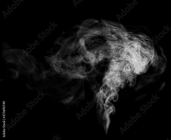 Fototapeta A large amount of smoke is taken  with many options available in various graphic