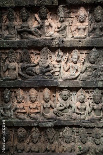 Fototapeta Angkor Wat, A temple complex in Cambodia and the largest religious monument in the world