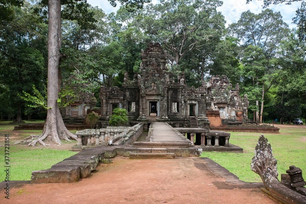 Obraz Angkor Wat, A temple complex in Cambodia and the largest religious monument in the world