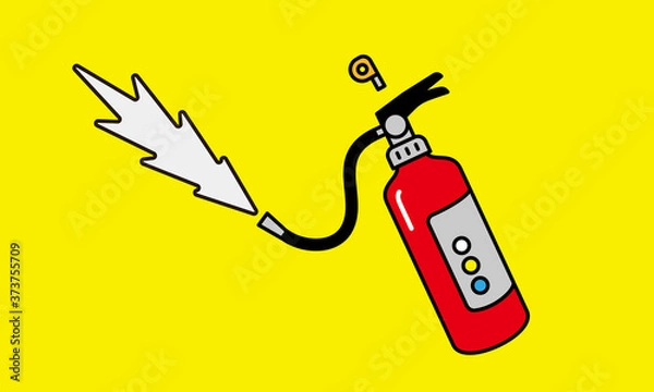 Fototapeta 消火器