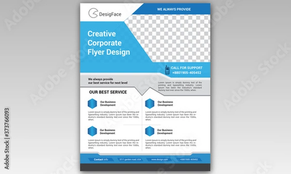 Obraz Creative Corporate Flyer Design