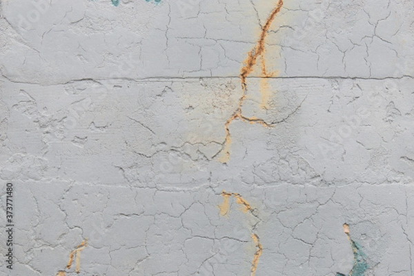 Obraz cracked concrete wall, fabric texture