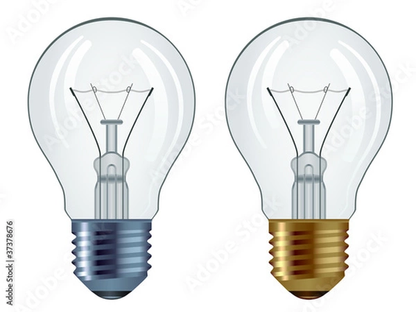 Obraz vector bulbs isolated