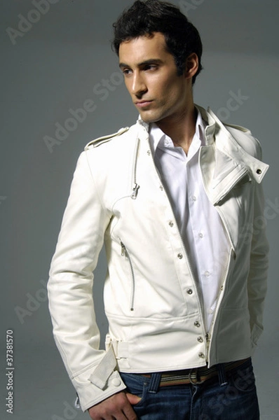 Obraz attractive fashion man shot in studio