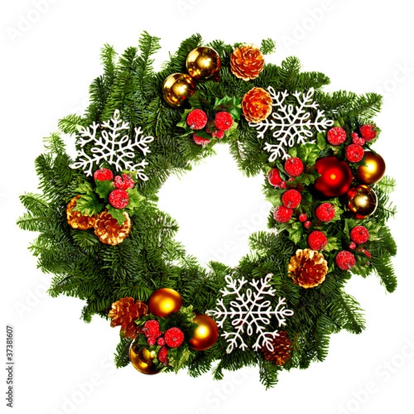 Obraz christmas wreath