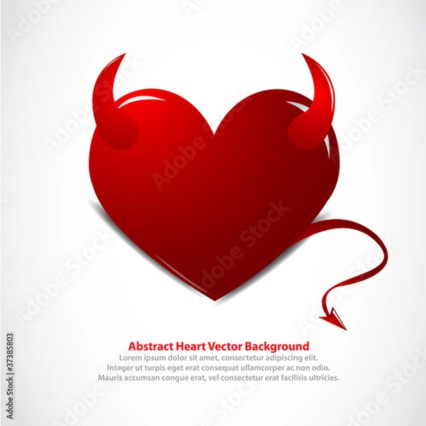 Obraz Heart of Devil