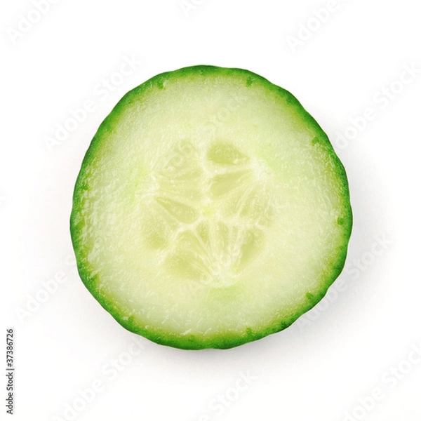 Obraz Scheibe frischer Gurke