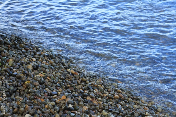 Obraz waves on the rocks